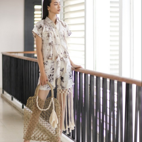 Woven Seagrass Bag