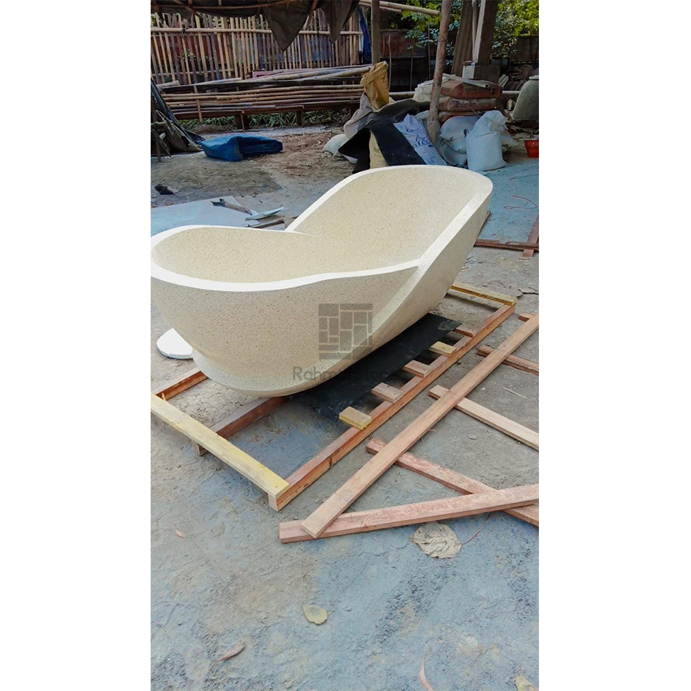Bathtub terrazzo tulip model indonesia