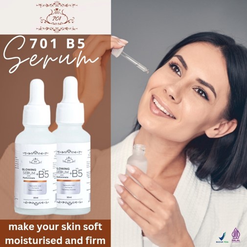 701 Glowing serum w/ hyaluronate + vit B