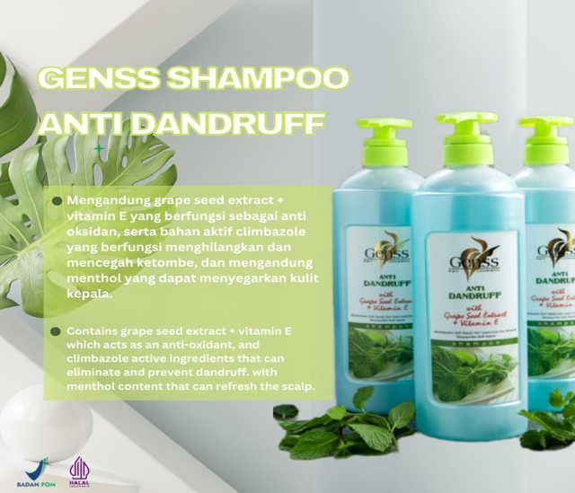 Genss Anti Dandruff Shampoo