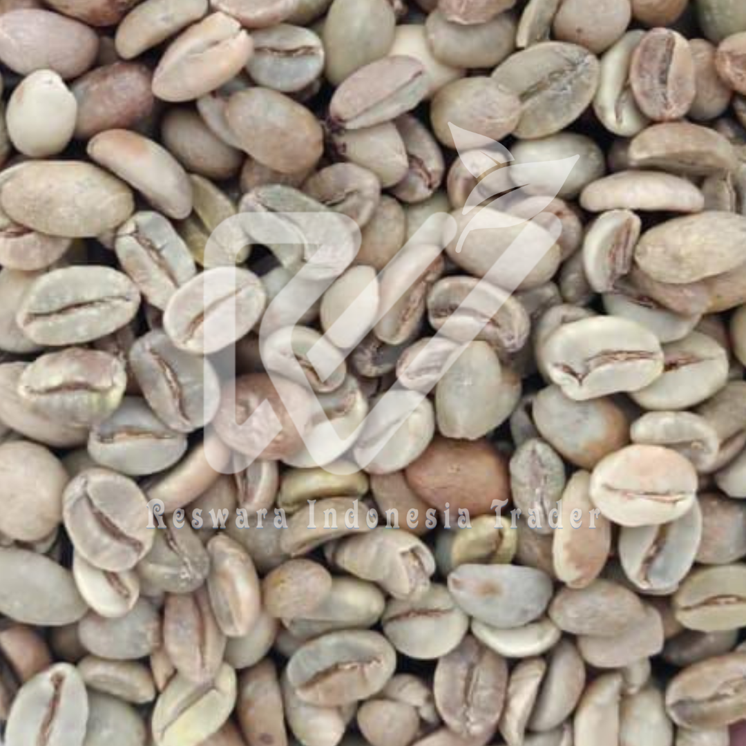 Arabica Natural Green Beans and Roasted
