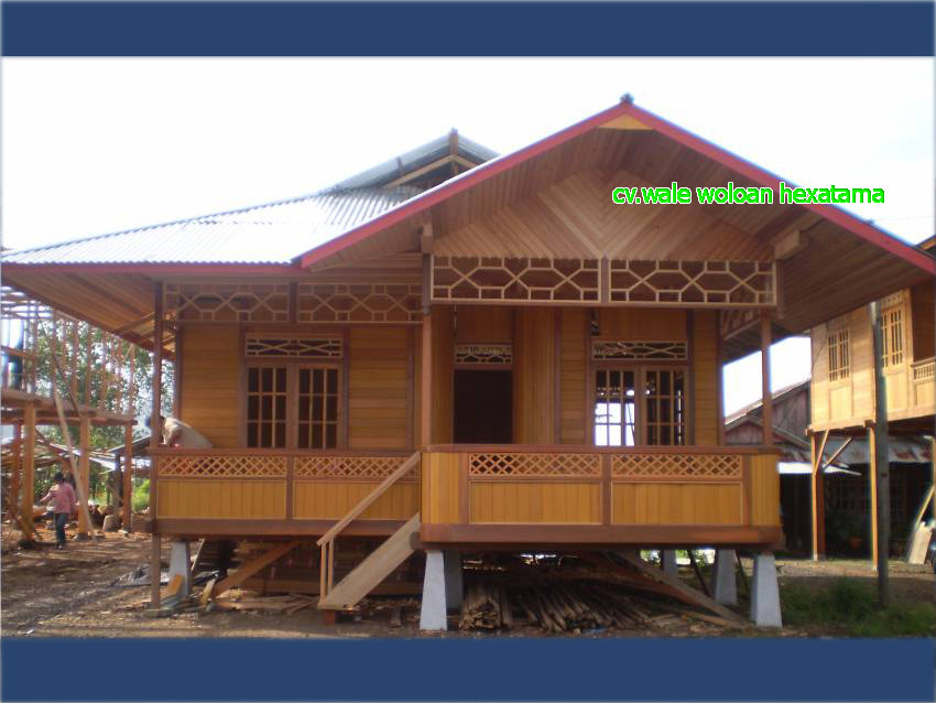 Manado Local Wooden House
