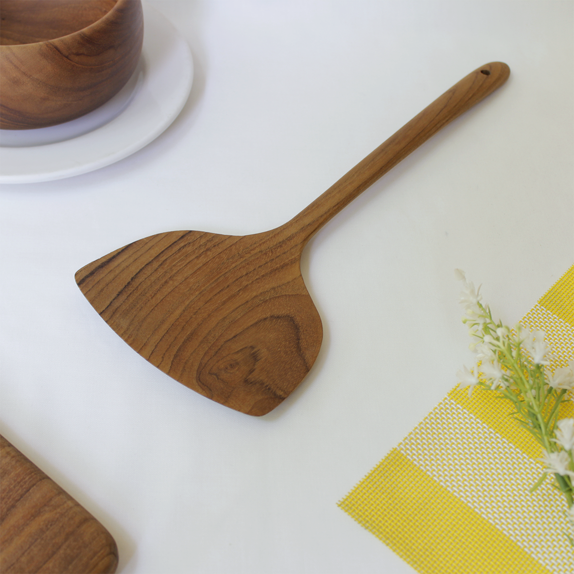 Spatula Kayu Jati RTST 1019 Radiant Living, Spatula, Teakwood