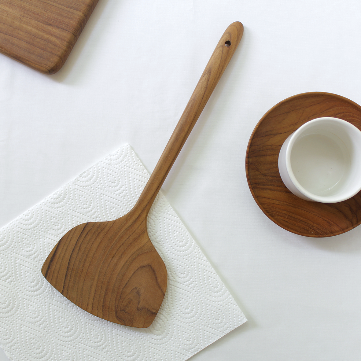 Spatula Kayu Jati RTST 1019 Radiant Living, Spatula, Teakwood