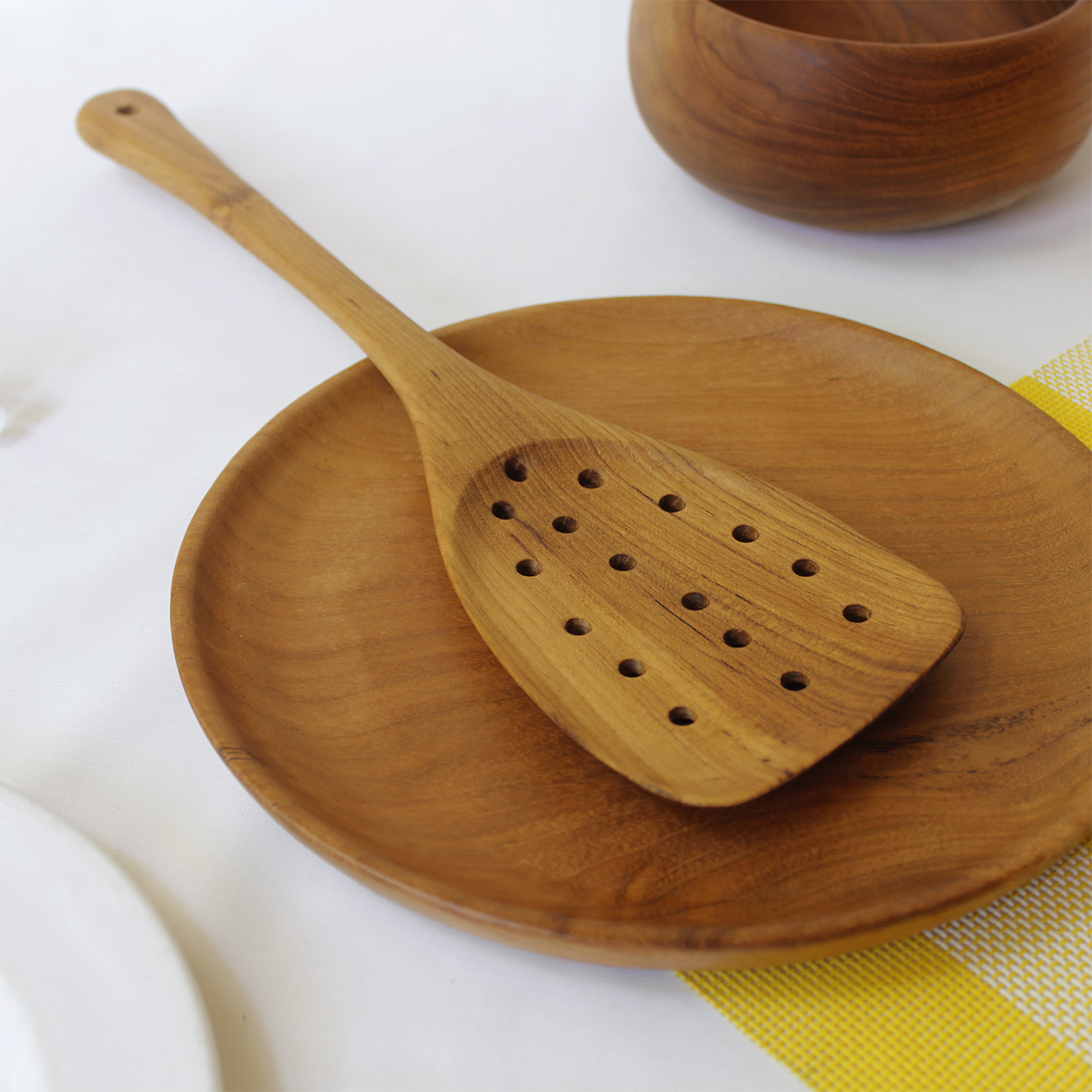 Spatula Kayu Jati RTST 1020 Radiant Living, Spatula, Teakwood