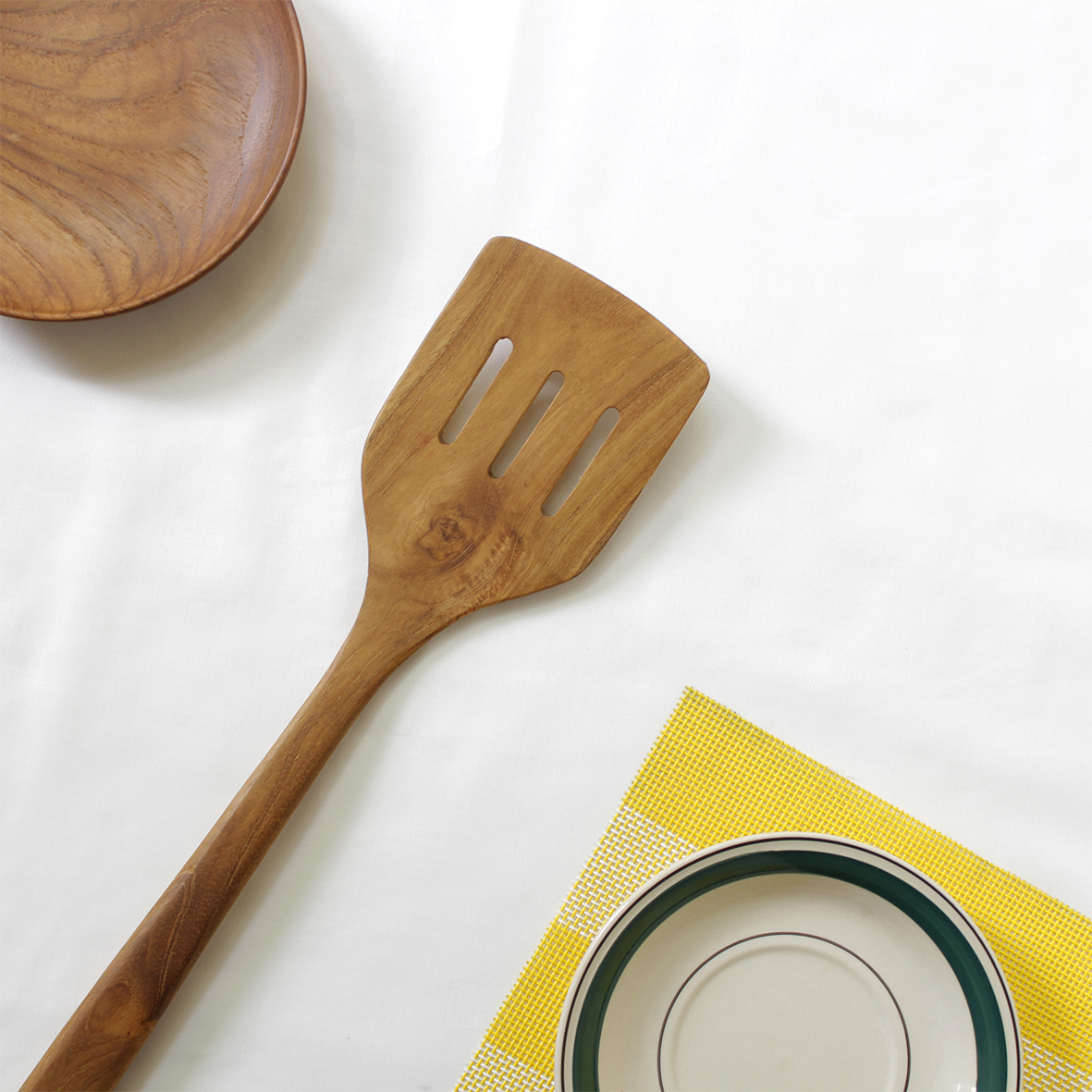 Spatula Kayu Jati RTST 1021 Radiant Living, Spatula, Teakwood