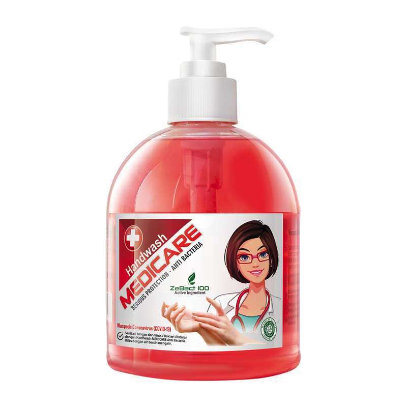 MEDICARE Antibacterial Hand Soap Bottle