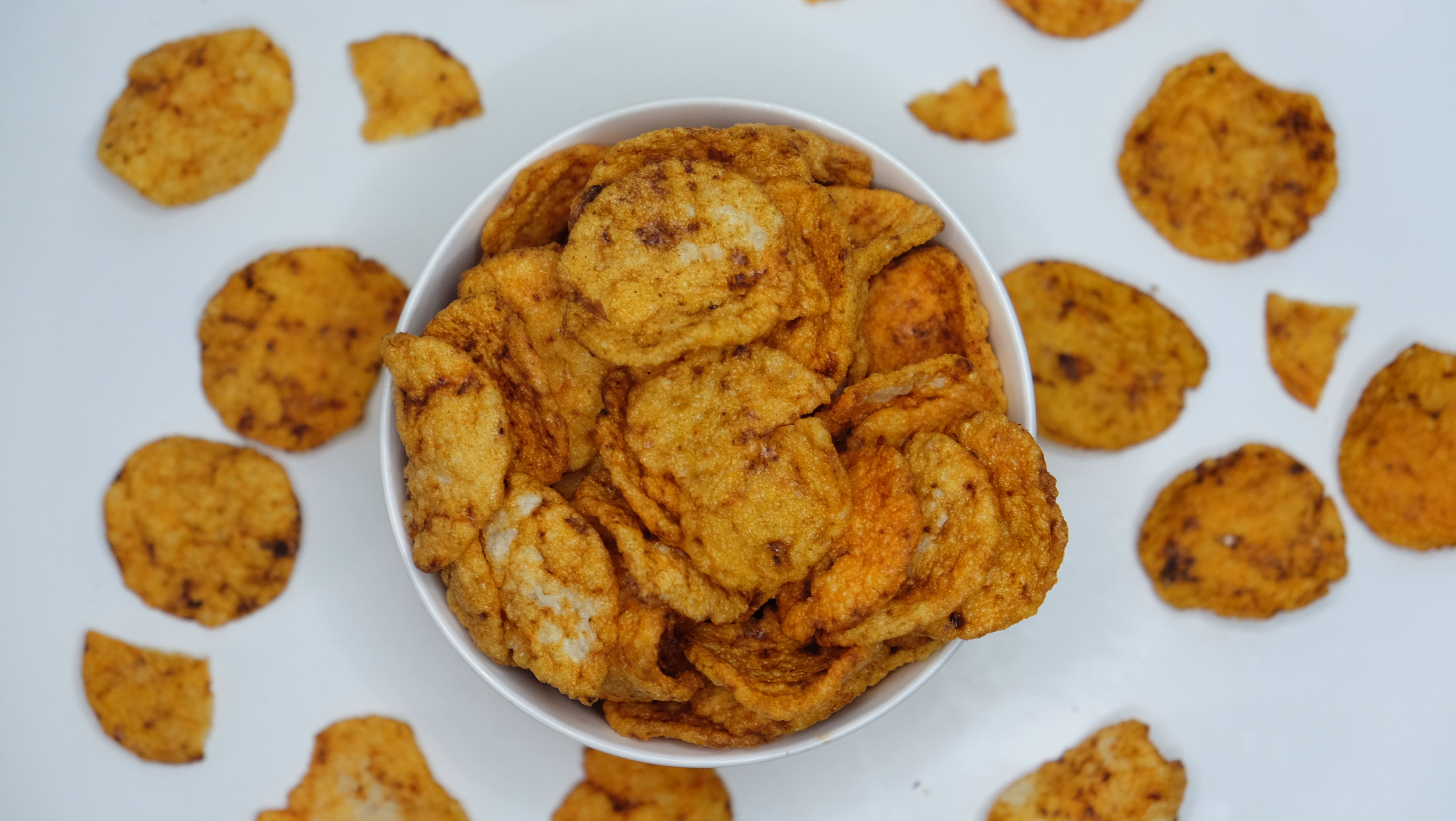 Spicy Shrimp Potato Crackers