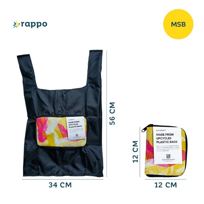 MBMSO Popcorn Reusable Grocery Bag Film Lover Gifts Movie Foldable