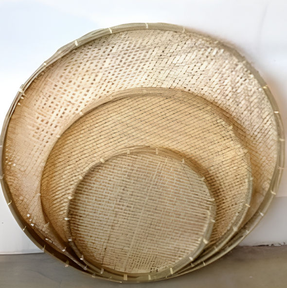Bamboo Tray (Tampah) - Diameter 50 cm, 40 cm, 30 cm