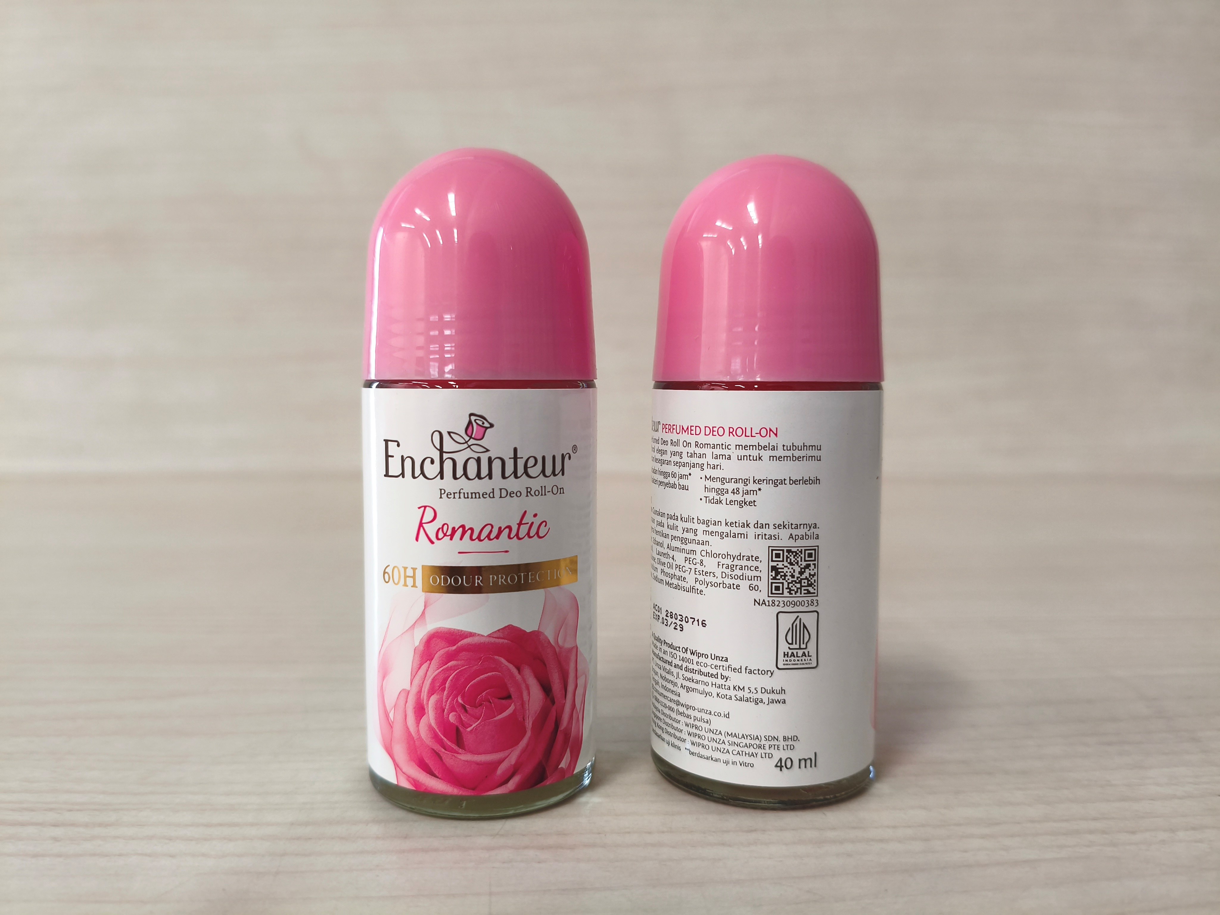 enchanteur roll on deodorant DEODORANT ENCHANTEUR PERFUMED DEO RO 40ML x 36 ROMANTIC (PINK) Inaexport
