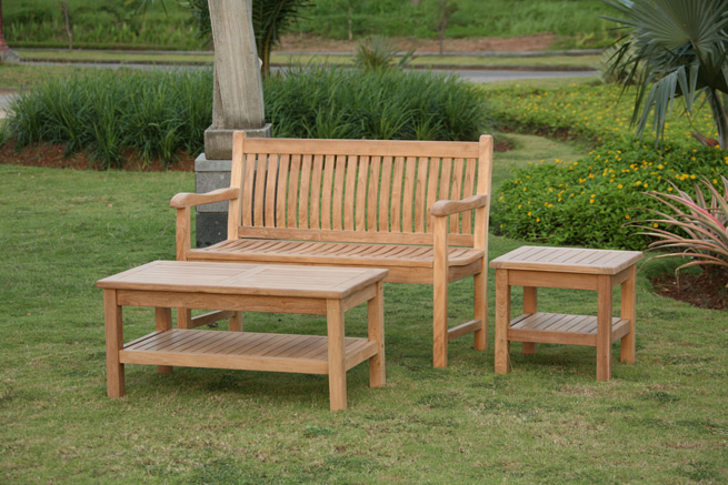 Java Bench And Table Java Bench 120 Cm | Inaexport